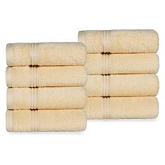 6pc Signature Solid Bath Towel Set Yellow - Cassadecor