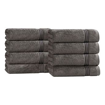 SUPERIOR 8 pc Egyptian Cotton Hand Towel Set