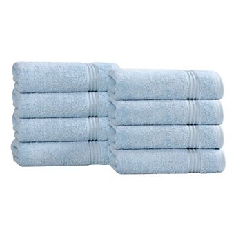 SUPERIOR 8 pc Egyptian Cotton Hand Towel Set