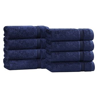 SUPERIOR 8 pc Egyptian Cotton Hand Towel Set