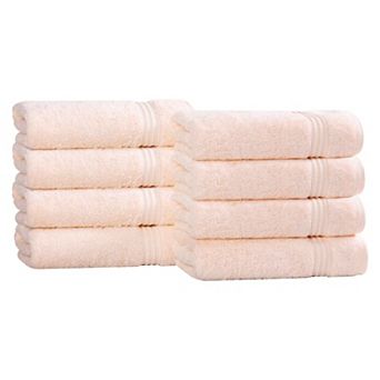 SUPERIOR 8 pc Egyptian Cotton Hand Towel Set