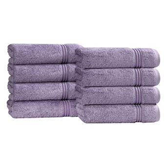 SUPERIOR 8 pc Egyptian Cotton Hand Towel Set