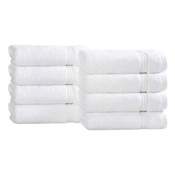 SUPERIOR 8 pc Egyptian Cotton Hand Towel Set