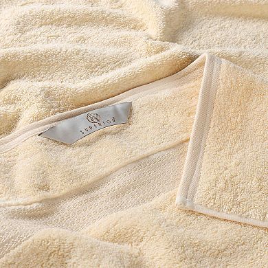 SUPERIOR 3-piece Egyptian Cotton Bath Towel Set