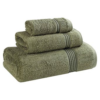 SUPERIOR 3 pc Egyptian Cotton Bath Towel Set