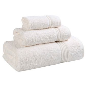SUPERIOR 3 pc Egyptian Cotton Bath Towel Set