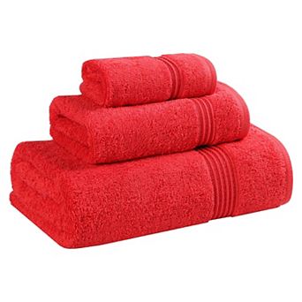SUPERIOR 3 pc Egyptian Cotton Bath Towel Set
