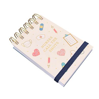 Punch Studio Nurse Icons Spiral Notepad