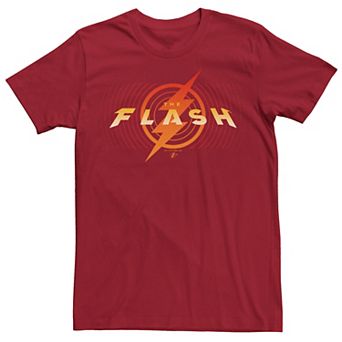 Men's The Flash Logo Wave Graphic Tee