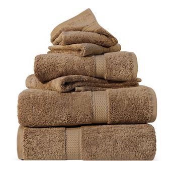 SUPERIOR 6 pc Egyptian Cotton Bath Towel Set