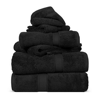 SUPERIOR 6 pc Egyptian Cotton Bath Towel Set