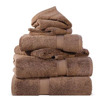 SUPERIOR 6 pc Egyptian Cotton Bath Towel Set