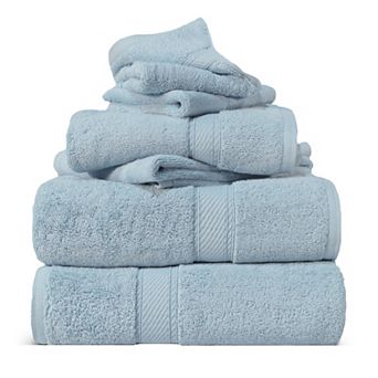 SUPERIOR 6 pc Egyptian Cotton Bath Towel Set