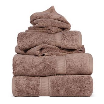 SUPERIOR 6 pc Egyptian Cotton Bath Towel Set
