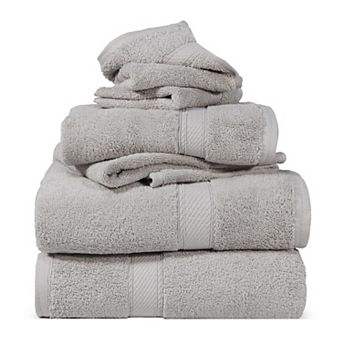 SUPERIOR 6 pc Egyptian Cotton Bath Towel Set