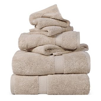 SUPERIOR 6 pc Egyptian Cotton Bath Towel Set