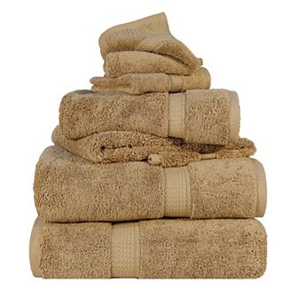 SUPERIOR 6 pc Egyptian Cotton Bath Towel Set