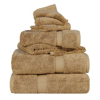 SUPERIOR 6 pc Egyptian Cotton Bath Towel Set