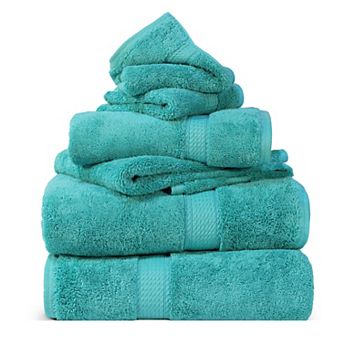 SUPERIOR 6 pc Egyptian Cotton Bath Towel Set