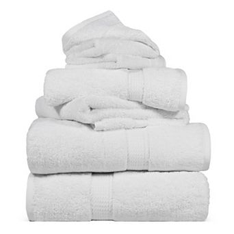 SUPERIOR 6 pc Egyptian Cotton Bath Towel Set
