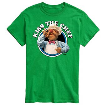 Disney's Men's The Muppets Kiss The Chef Tee