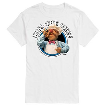 Disney's Men's The Muppets Kiss The Chef Tee