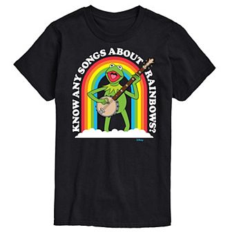 Disney's Men's The Muppets Songs About Rainbows Tee