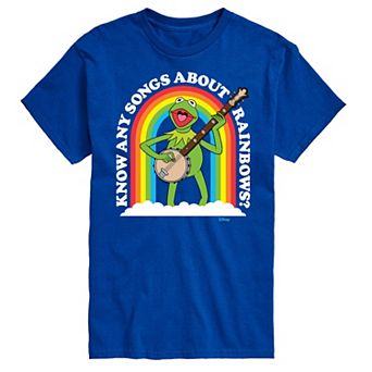 Disney's Men's The Muppets Songs About Rainbows Tee