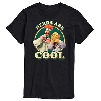 Disney's Men's The Muppets Nerds Are Cool Tee