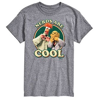 Disney's Men's The Muppets Nerds Are Cool Tee