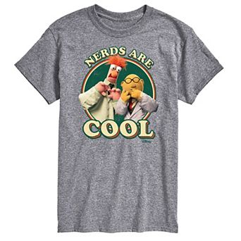 Disney's Men's The Muppets Nerds Are Cool Tee