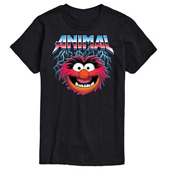 Disney's The Muppets Big & Tall Animal Rock Graphic Tee