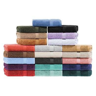 SUPERIOR 6-piece Egyptian Cotton Washcloth Set