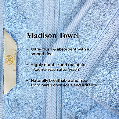 SUPERIOR 6-piece Egyptian Cotton Washcloth Set