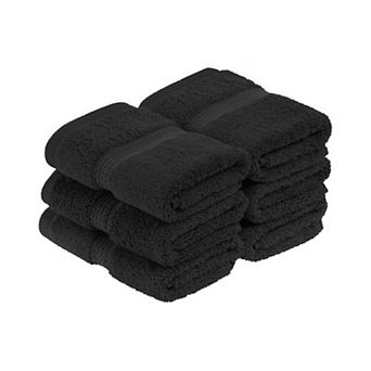 SUPERIOR 6 pc Egyptian Cotton Washcloth Set