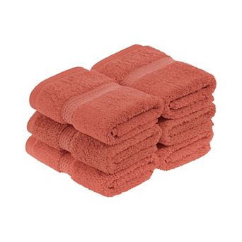 SUPERIOR 6 pc Egyptian Cotton Washcloth Set