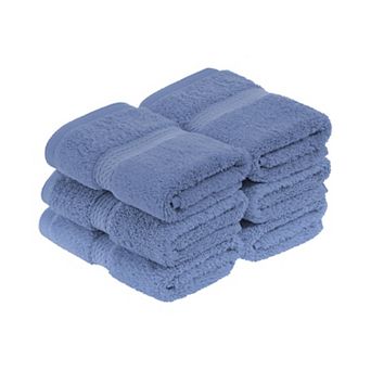SUPERIOR 6 pc Egyptian Cotton Washcloth Set