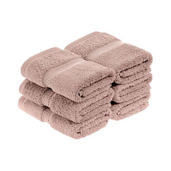 SUPERIOR 6 pc Egyptian Cotton Washcloth Set