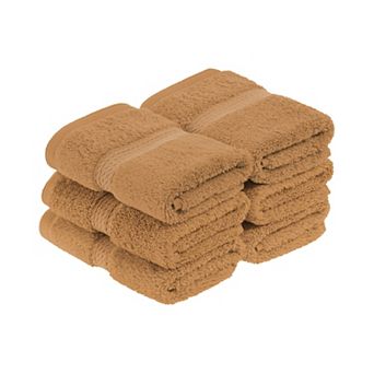 SUPERIOR 6 pc Egyptian Cotton Washcloth Set