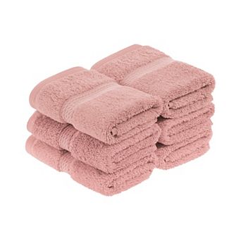 SUPERIOR 6 pc Egyptian Cotton Washcloth Set