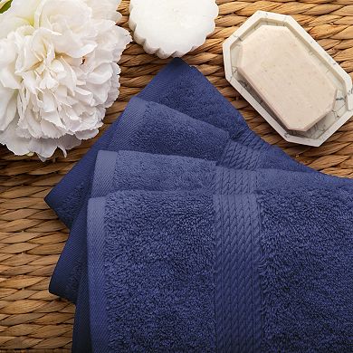 SUPERIOR 4-piece Egyptian Cotton Hand Towel Set