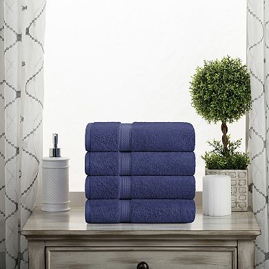 SUPERIOR 4-piece Egyptian Cotton Hand Towel Set