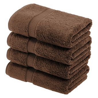 SUPERIOR 4 pc Egyptian Cotton Hand Towel Set