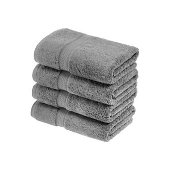 SUPERIOR 4 pc Egyptian Cotton Hand Towel Set