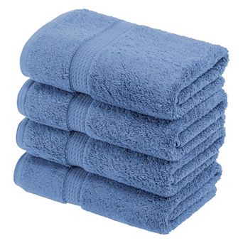 SUPERIOR 4 pc Egyptian Cotton Hand Towel Set