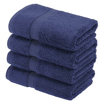 SUPERIOR 4 pc Egyptian Cotton Hand Towel Set