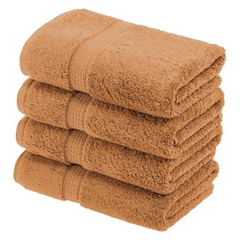 SUPERIOR 4 pc Egyptian Cotton Hand Towel Set
