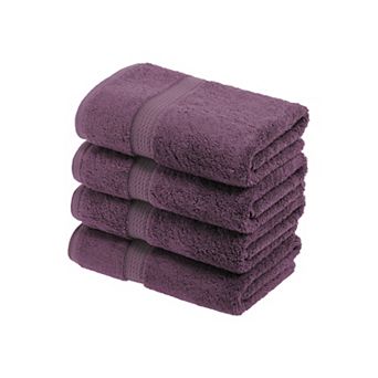 SUPERIOR 4 pc Egyptian Cotton Hand Towel Set