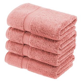 SUPERIOR 4 pc Egyptian Cotton Hand Towel Set