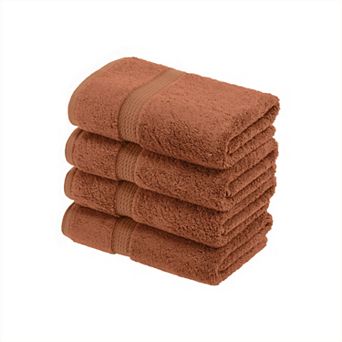 SUPERIOR 4 pc Egyptian Cotton Hand Towel Set
